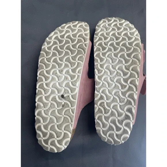 Birkenstock Arizona Big Buckle Orchid Pink Nubuck Slides Sandals  Sz 40 (9) - Picture 8 of 8